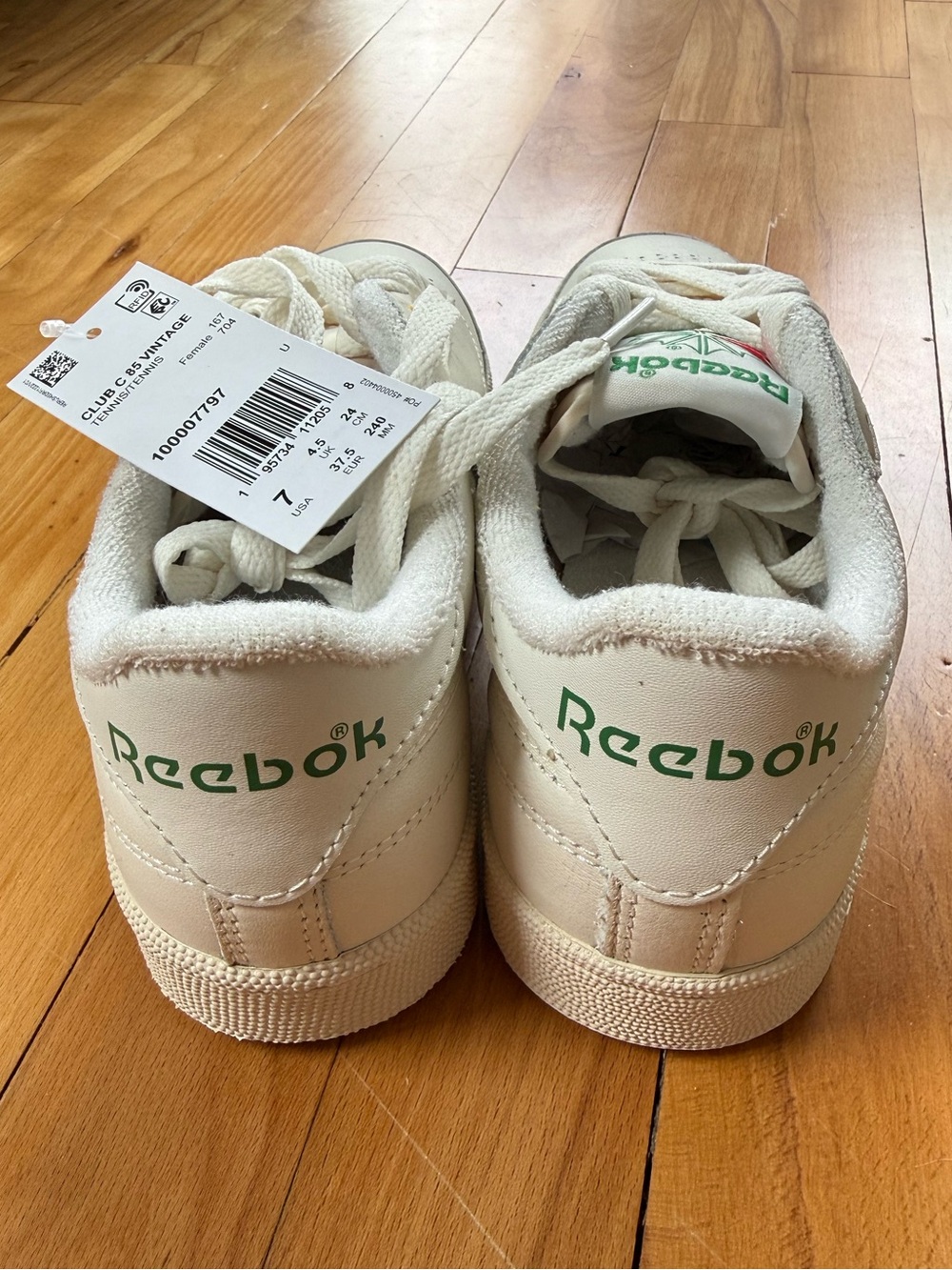 Reebok Club C 85 Vintage Sneakers Classic White Retro Minimalist Shoes - Picture 3 of 8